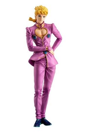 JOJO'S BIZARRE ADVENTURE: GOLDEN WIND ESTATUA PVC POP UP PARADE GIORNO GIOVANNA 16 CM