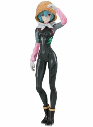REBUILD OF EVANGELION FIG POP UP PARADE 17 CM REI AYANAMI FARMING VER