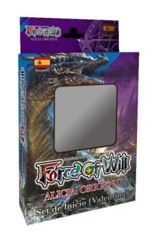 FORCE OF WILL ALICIA: ORIGEN II MAZO DE INICIO VALENTINA (CASTELLANO)