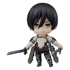 ATAQUE A LOS TITANES FIGURA 10 CM MIKASA ACKERMAN THE FINAL SEASON VER NENDOROID