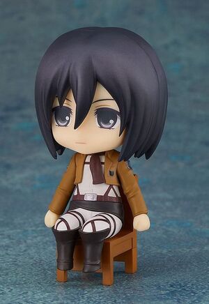 ATAQUE A LOS TITANES FIGURA 9 CM MIKASA ACKERMAN NENDOROID SWACCHAO