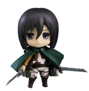 ATAQUE A LOS TITANES FIG 10 CM NENDOROID MIKASA ACKERMAN SURVEY CORPS VER