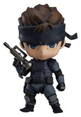METAL GEAR SOLID NENDOROID FIGURA SNAKE 10 CM