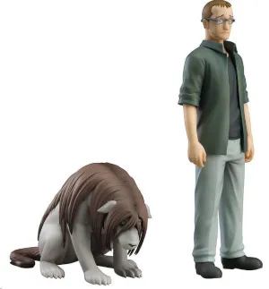 FULLMETAL ALCHEMIST BROTHERHOOD ESTATUA PVC POP UP PARADE SHOU TUCKER & NINA CHIMERA 18 CM