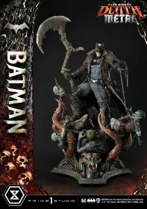 DARK KNIGHTS: METAL ESTATUA 1/3 DEATH METAL BATMAN 105 CM
