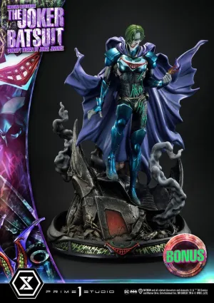 DC COMICS ESTATUA MUSEUM MASTERLINE 1/3 THE JOKER CONCEPT DESIGN BY JORGE JIMENEZ BONUS VERSION 79 CM DC COMICS ESTATUA MUSEUM MASTERLINE 1/3 THE JOKER CONCEPT DESIGN BY JORGE JIMENEZ BONUS VERSION 79 CM