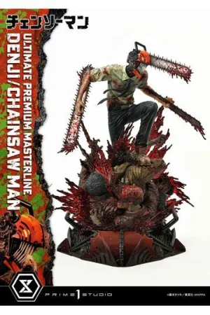 CHAINSAW MAN ESTATUA PVC 1/4 DENJI 57 CM CHAINSAW MAN ESTATUA PVC 1/4 DENJI 57 CM