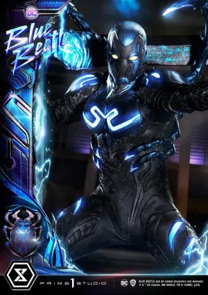 BLUE BEETLE ESTATUA MUSEUM MASTERLINE SERIES 1/3 BLUE BEETLE DELUXE VERSION 66 CM