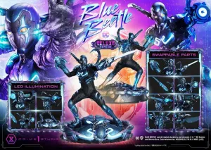 BLUE BEETLE ESTATUA MUSEUM MASTERLINE SERIES 1/3 BLUE BEETLE DELUXE BONUS VERSION 66 CM