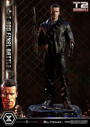 TERMINATOR II ESTATUA MUSEUM MASTERLINE SERIES 1/3 T-800 FINAL BATTLE REGULAR VERSION 75 CM