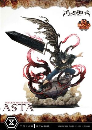 BLACK CLOVER CONCEPT MASTERLINE SERIES ESTATUA 1/6 ASTA EXCLUSIVE BONUS VER. 50CM