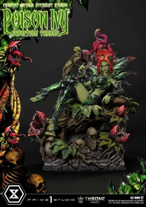 DC COMICS ESTATUA 1/4 THRONE LEGACY COLLECTION BATMAN POISON IVY SEDUCTION THRONE 55 CM