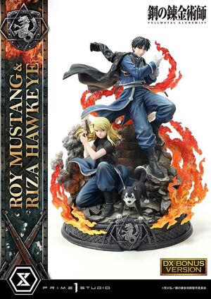 FULLMETAL ALCHEMIST ESTATUA CONCEPT MASTERLINE 1/6 ROY MUSTANG & RIZA HAWKEYE DELUXE BONUS VERSION 50 CM