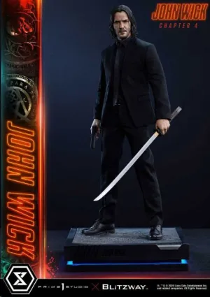 JOHN WICK CAPÍTULO 4 ESTATUA PREMIUM MASTERLINE SERIES 1/4 JOHN WICK 54 CM