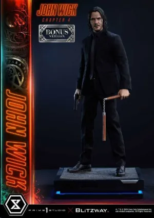 JOHN WICK CHAPTER 4 ESTATUA ULTIMATE PREMIUM MASTERLINE SERIES 1/4 JOHN WICK DELUXE BONUS VERSION 54 CM