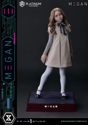 MEGAN ESTATUA PLATIMUM MASTERLINE SERIES 1/3 M3GAN BONUS VERSION 50 CM
