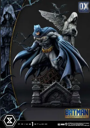 BATMAN ESTATUA ULTIMATE PREMIUM MASTERLINE SERIES 1/4 BATMAN REBIRTH EDITION BLUE DELUXE VERSION 71 CM