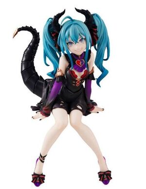 HATSUNE MIKU VILLAIN COLOR VARIATION FIG 16 CM HATSUNE MIKU