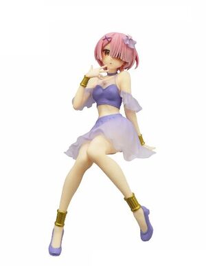 RE:ZERO SLAW NOODLE STOPPER FIG 14 CM RAM TWINKLE PARTY VER