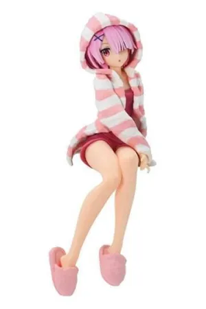 RE:ZERO SLIAW NOODLE STOPPER FIG 14 CM RAM ROOM WEAR ANOTHER COLOR VER