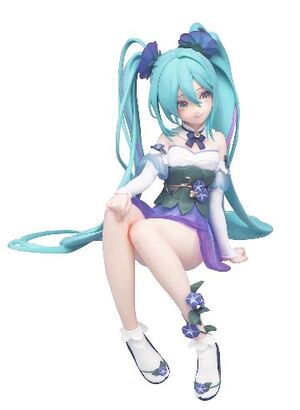 HATSUNE MIKU NOODLE STOPPER FIG 14 CM FLOWER FAIRY MORNING GLORY