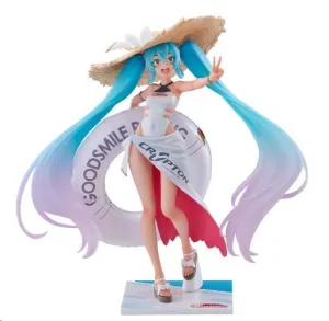 HATSUNE MIKU GT PROJECT ESTATUA PVC TENITOL 1/7 RACING MIKU 2024: TROPICAL VER. 21CM