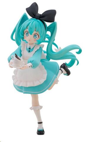 HATSUNE MIKU ESTATUA PVC DESKTOP FAIRY HATSUNE MIKU WONDERLAND 16CM