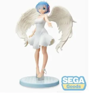 RE:ZERO SLIAW SPM FIG 21 CM REM DEMON ANGEL VER