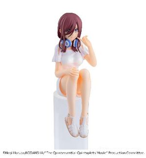 LAS QUINTILLIZAS MOVIE PM PERCHING FIGURE 14 CM MIKU NAKANO