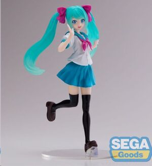 HATSUNE MIKU LUMINASTA FIG 18 CM HATSUNE MIKU 16TH ANNIVERSARY KEI VER.