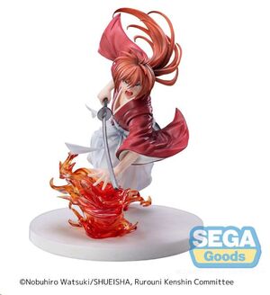 RUROUNI KENSHIN ESTATUA LUMINASTA PVC RUROUNI KENSHIN KENSHIN HIMURA 15 CM