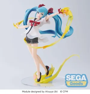 HATSUNE MIKU PROJECT DIVA ESTATUA PVC 22 CM HATSUNE MIKU MEGA 39'S SHINY T.R VER. FIG. 22 CM HATSUNE MIKU MEGA 39'S SHINY T.R VER.