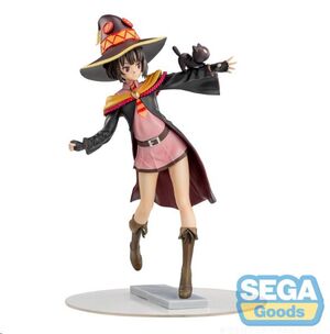 KONOSUBA FIGURA LUMINASTA MEGUMIN WITH CHOMUSUKE 22 CM