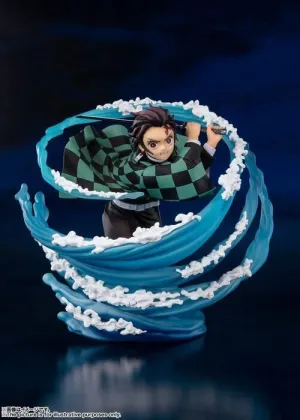 GUARDIANES DE LA NOCHE ESTATUA PVC FIGUARTSZERO TANJIRO KAMADO -WATER BREATHING- 15 CM
