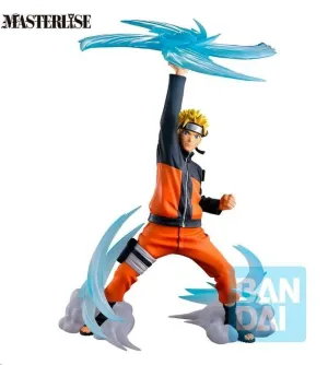 NARUTO SHIPPUDEN ESTATUA NARUTO UZUMAKI ICHIBANSHO WIND STYLE RASEN SHURIKEN MASTERLISE 25 CM