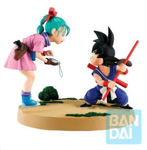 DRAGON BALL ESTATUA SON GOKU & BULMA ICHIBANSHO FANTASTIC ADVENTURE 3 17 CM