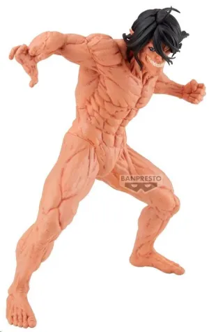 ATAQUE A LOS TITANES ESTATUA EREN TITAN MAXIMATIC 18CM