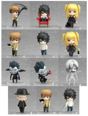 DEATH NOTE NENDOROID CASE FILE #01 (10 MODELOS)                            