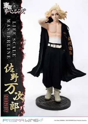 TOKYO REVENGERS LIFE SCALE MASTERLINE SERIES ESTATUA MANJIRO SANO 169 CM