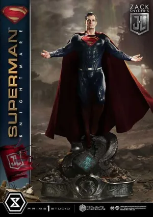 ZACK SNYDER'S JUSTICE LEAGUE ESTATUA REAL ELITE MASTERLINE SERIES 1/3 SUPERMAN KNIGHTMARE COLOR EDITION 95 CM