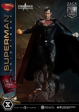 ZACK SNYDER'S JUSTICE LEAGUE ESTATUA REAL ELITE MASTERLINE SERIES 1/3 SUPERMAN KNIGHTMARE COLOR EDITION DELUXE VER. 95 CM