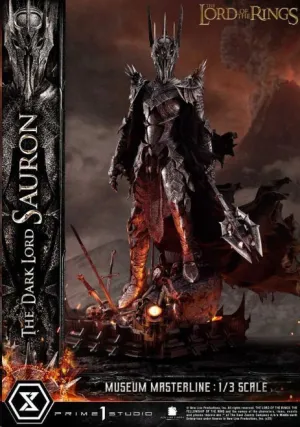 EL SEÑOR DE LOS ANILLOS ESTATUA MUSEUM MASTERLINE SERIES 1/3 THE DARK LORD SAURON 117 CM