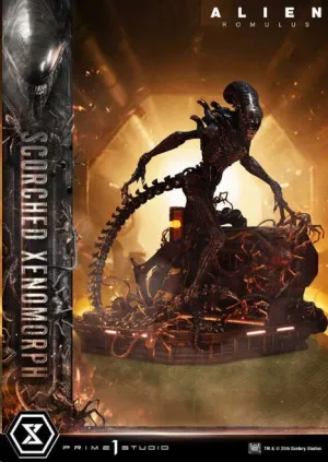 ALIEN: ROMULUS ESTATUA MUSEUM MASTERLINE XL 1/3 SCORCHED XENOMORPH 98 CM