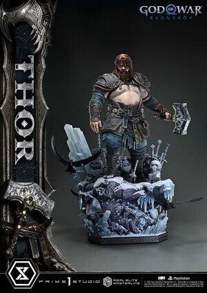 GOD OF WAR: RAGNARÖK ESTATUA REAL ELITE MASTERLINE SERIES 1/3 THOR 105 CM