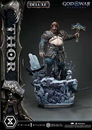 GOD OF WAR: RAGNARÖK ESTATUA REAL ELITE MASTERLINE SERIES 1/3 DELUXE BONUS VERSION 105 CM