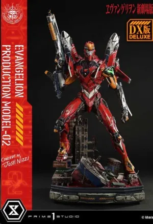 RECONSTRUCCIÓN DE EVANGELION ESTATUA ULTIMATE DIORAMA MASTERLINE SERIES EVANGELION PRODUCTION MODEL-02 (CONCEPTO DE JOSH NIZZI) VERSIÓN DELUXE 73 CM