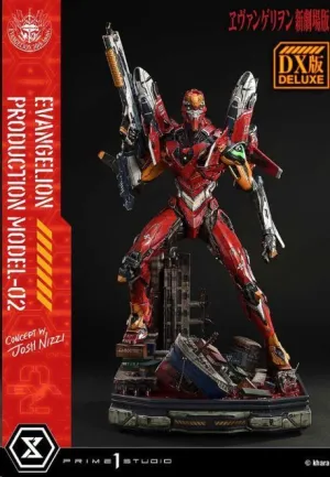 RECONSTRUCCIÓN DE EVANGELION ESTATUA ULTIMATE DIORAMA MASTERLINE SERIES EVANGELION PRODUCTION MODEL-02 (CONCEPTO DE JOSH NIZZI) VERSIÓN ADICIONAL DE LUJO DE 73 CM