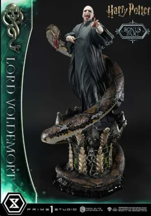 HARRY POTTER  ESTATUA REAL ELITE MASTERLINE SERIES 1/4 LORD VOLDEMORT VERSIÓN BONUS 83 CM