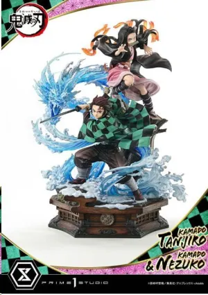 GUARDIANES DE LA NOCHE CONCEPT MASTERLINE SERIES ESTATUA 1/6 NEZUKO & TANJIRO 56 CM
