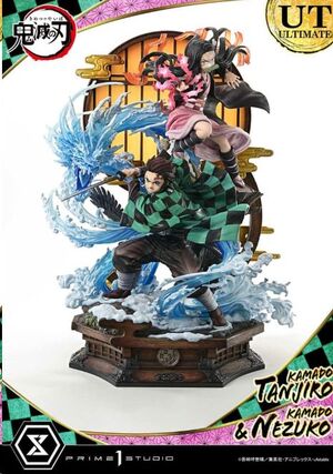 GUARDIANES DE LA NOCHE CONCEPT MASTERLINE SERIES ESTATUA 1/6 NEZUKO & TANJIRO ULTIMATE VER. 56 CM
